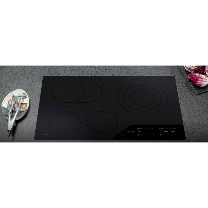 Wolf 30-inch Built-in Electric Cooktop CE304C/B/208 IMAGE 2