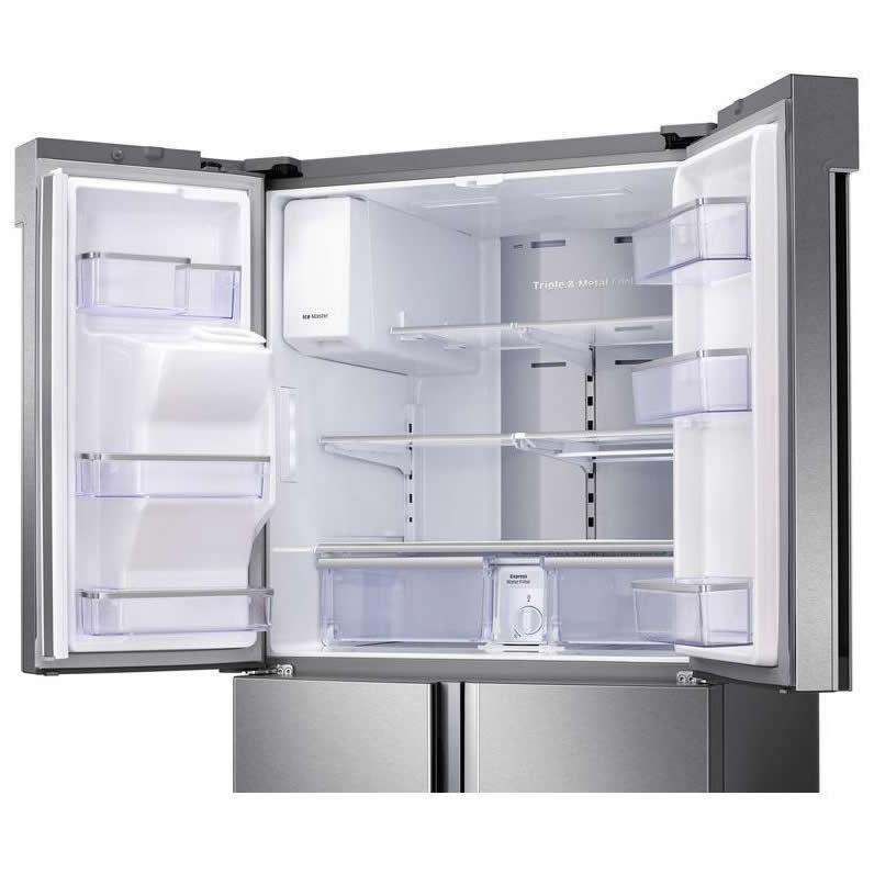  Samsung 36-inch, 22 cu.ft. Counter-Depth French 4-Door Refrigerator with  Family Hub™ RF22M9581SR/AC IMAGE 2