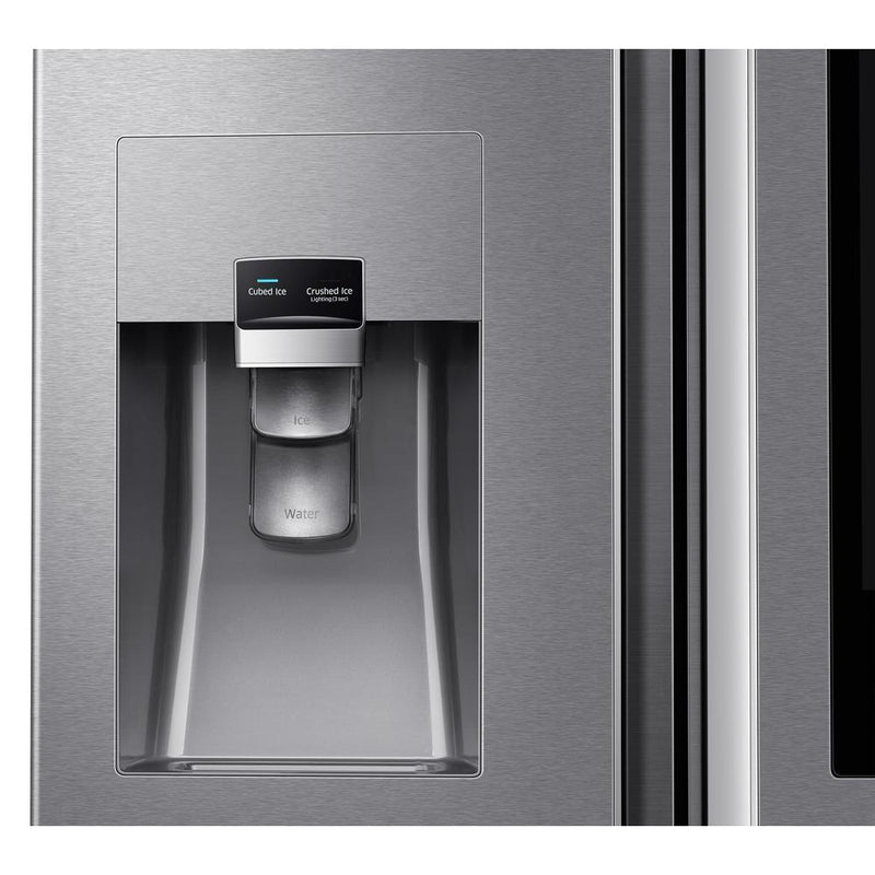  Samsung 36-inch, 22 cu.ft. Counter-Depth French 4-Door Refrigerator with  Family Hub™ RF22M9581SR/AC IMAGE 4
