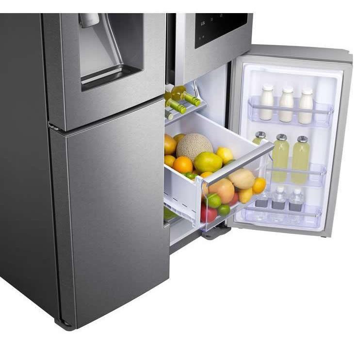  Samsung 36-inch, 22 cu.ft. Counter-Depth French 4-Door Refrigerator with  Family Hub™ RF22M9581SR/AC IMAGE 5