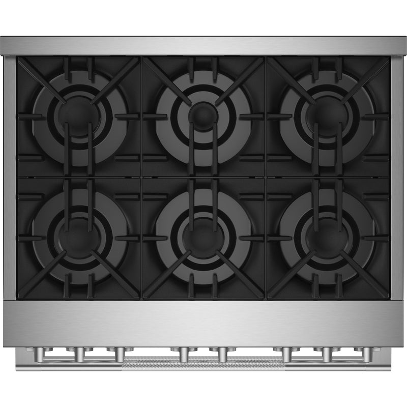 JennAir 36-inch Freestanding Gas Range with JennAir® Culinary Center JGRP436HL IMAGE 2