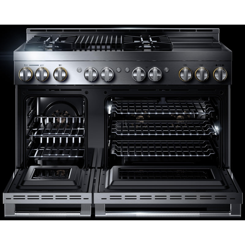 JennAir 48-inch Freestanding Gas Range with JennAir® Culinary Center JGRP748HL IMAGE 3