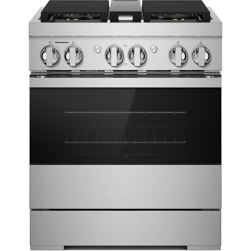 JennAir 30-inch Freestanding Dual-Fuel Range with JennAir® Culinary Center JDRP430HM IMAGE 1