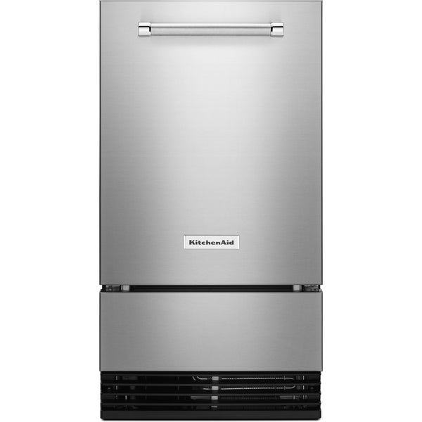 KitchenAid 18-inch Outdoor Automatic Ice Maker KUIO338HSS IMAGE 1