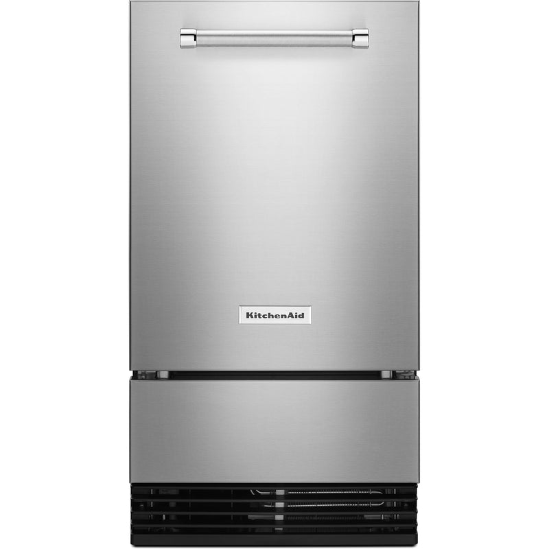 KitchenAid 18-inch Outdoor Automatic Ice Maker KUIO338HSS IMAGE 1