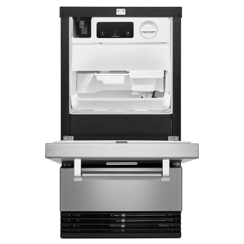 KitchenAid 18-inch Outdoor Automatic Ice Maker KUIO338HSS IMAGE 4