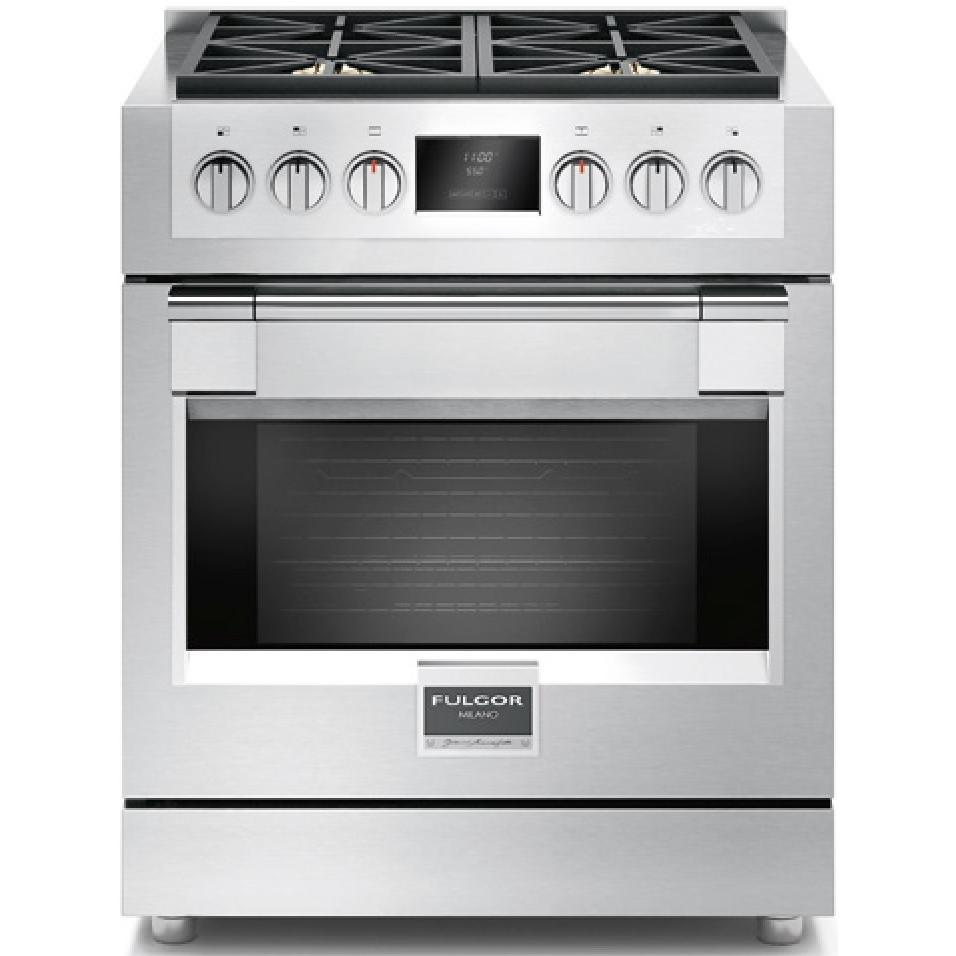 Fulgor Milano 30-inch Freestanding Gas Range