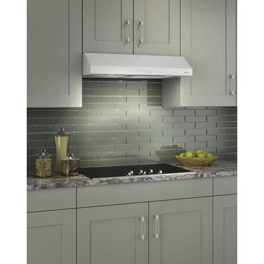 Broan 30-inch Glacier Under Cabinet Range Hood BCSM130WH IMAGE 5