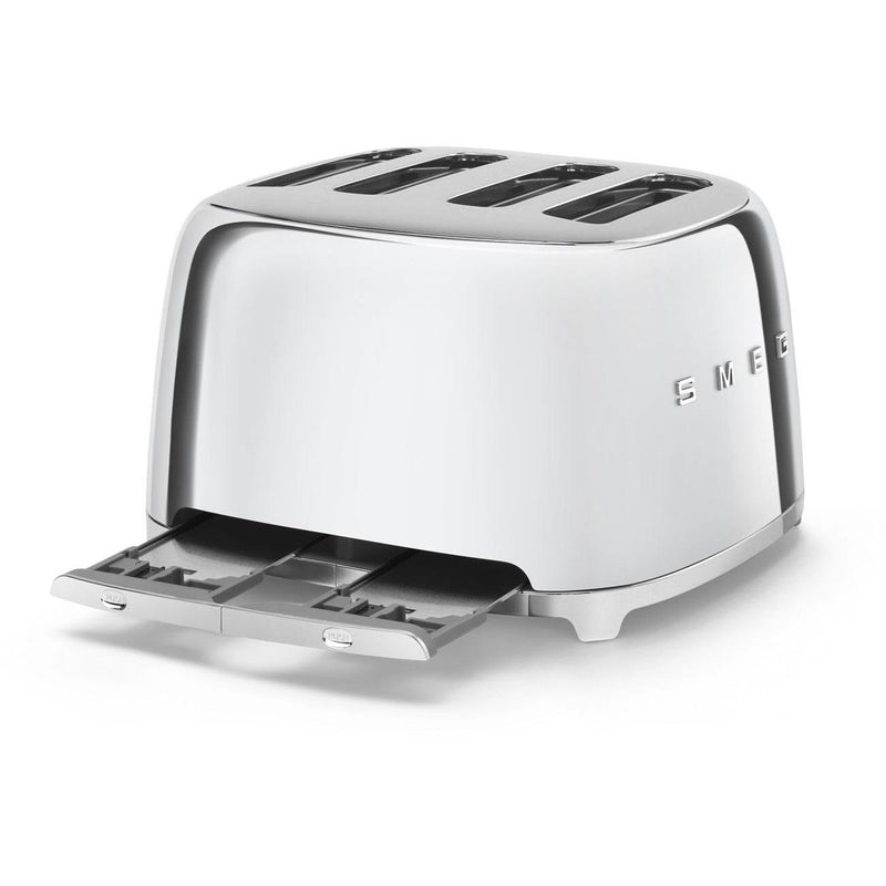 Smeg Retro-Style 4-Slice Toaster TSF03SSUS IMAGE 4