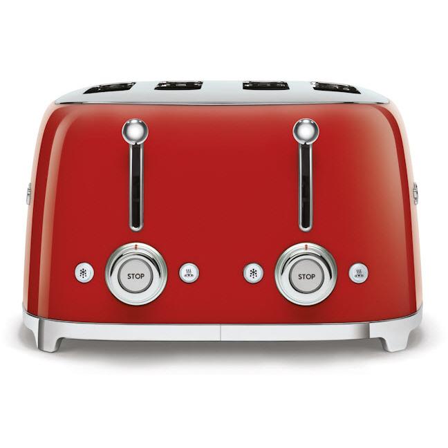 Smeg Retro-Style 4-Slice Toaster TSF03RDUS IMAGE 5