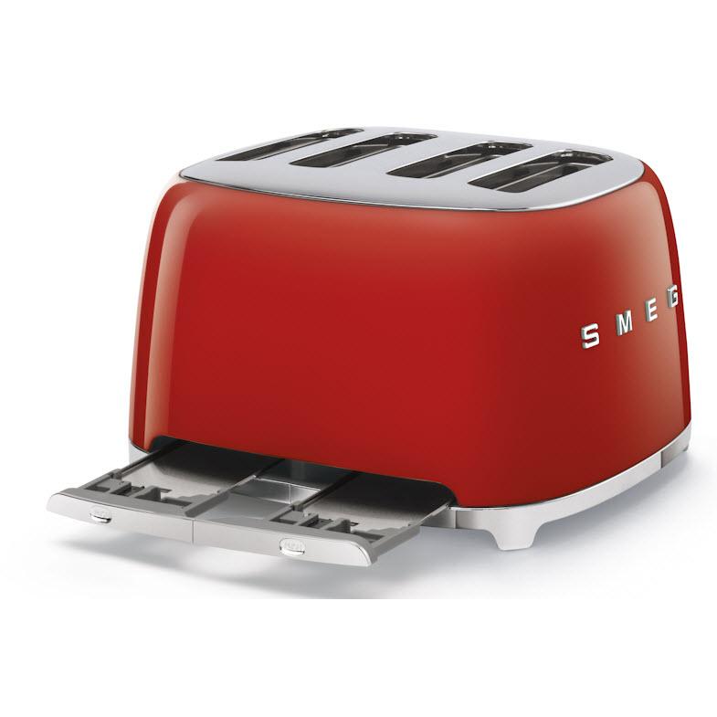 Smeg Retro-Style 4-Slice Toaster TSF03RDUS IMAGE 7