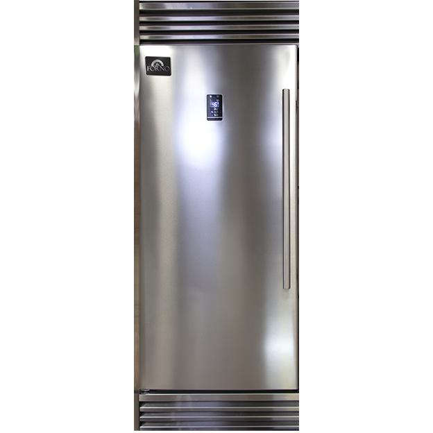 Forno 28-inch, 13.8 cu.ft. Refrigerator and Freezer Combo FFFFD1933-28LS IMAGE 2