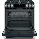 Café 30-inch Slide-In Dual Fuel Range with Warming Drawer CC2S900P3MD1 IMAGE 3