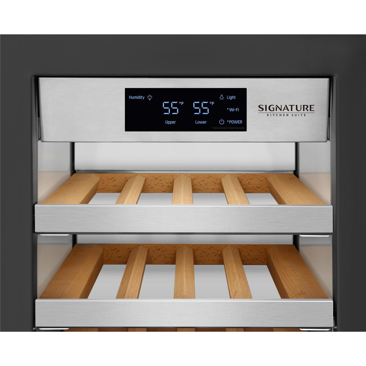 Signature Kitchen Suite 71-Bottle Wine Cooler with Wi-Fi Connectivity