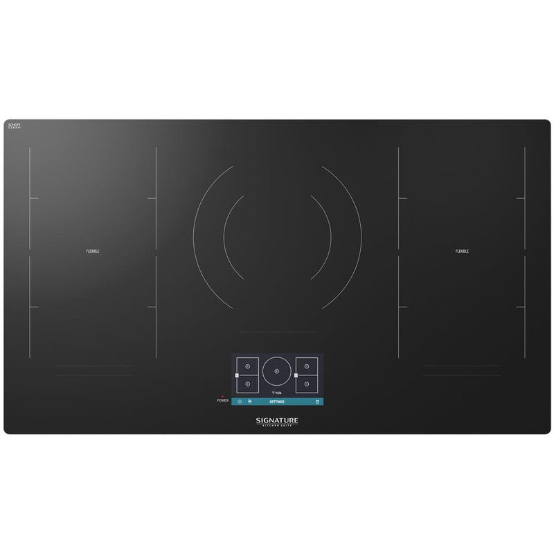 Signature Kitchen Suite 36-inch Built-in Induction Cooktop with ThinQ™ Technology SKSIT3601G IMAGE 1