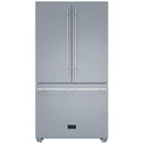 Fulgor Milano 36-inch, 19.86 cu.ft. Counter-Depth French 3-Door Refrigerator with Internal Water Dispenser F6FBM36S1 IMAGE 1