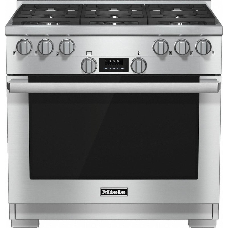 Miele 36-inch Freestanding Gas Range with DirectSelect HR 1134-1 G IMAGE 1