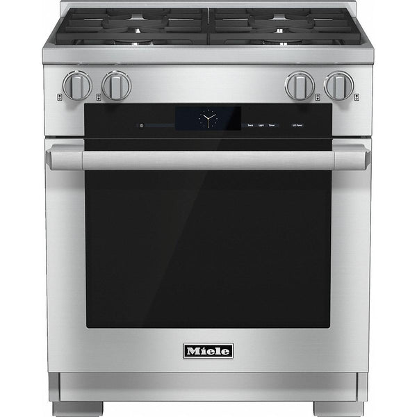 Miele 30-inch Freestanding Dual-Fuel Range with M Touch controls HR 1924-2 G IMAGE 1