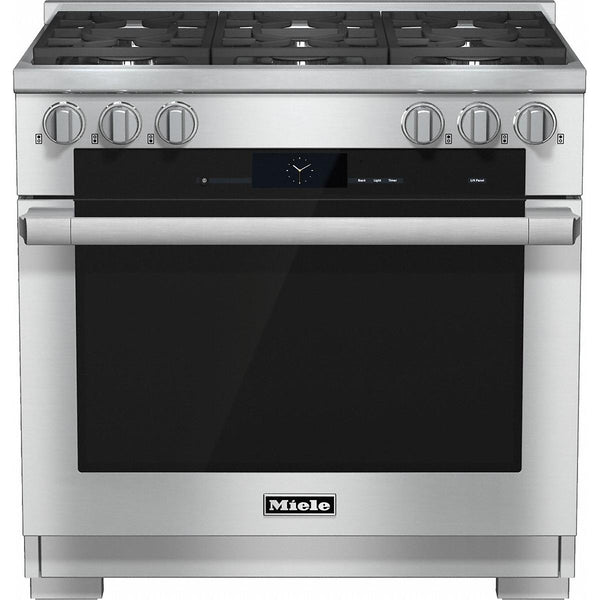 Miele 36-inch Freestanding Dual-Fuel Range with M Touch controls HR 1934-2 G IMAGE 1