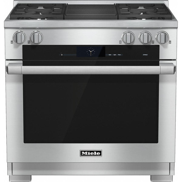 Miele 36-inch Freestanding Dual-Fuel Range with M Touch controls HR 1935-2 G IMAGE 1