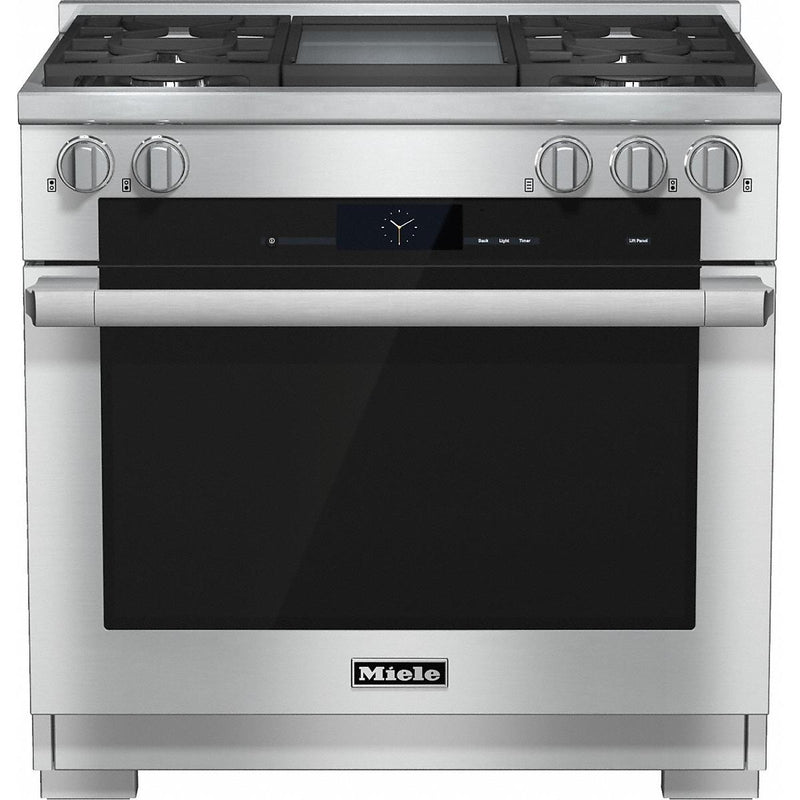 Miele 36-inch Freestanding Dual-Fuel Range with M Touch controls HR 1936-2 LP IMAGE 1