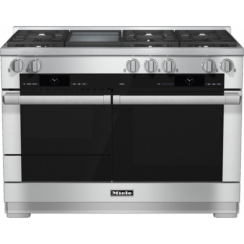 Miele 48-inch Freestanding Dual-Fuel Range with M Touch controls HR 1956-2 G IMAGE 1