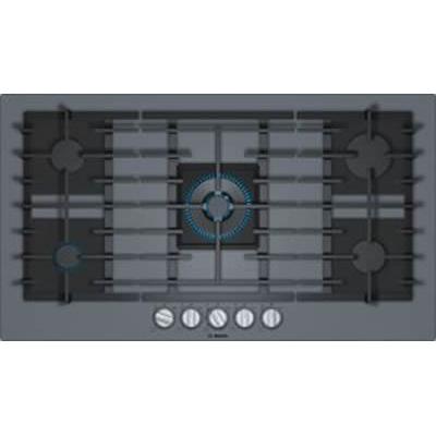 Bosch 36-inch Built-in Gas Cooktop with FlameSelect® NGMP677UC IMAGE 1