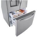  LG 33-inch, 24.5 cu.ft. French 3-Door Refrigerator with Water and Ice Dispensing System LRFXS2503S IMAGE 13
