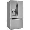  LG 33-inch, 24.5 cu.ft. French 3-Door Refrigerator with Water and Ice Dispensing System LRFXS2503S IMAGE 3