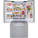  LG 33-inch, 24.5 cu.ft. French 3-Door Refrigerator with Water and Ice Dispensing System LRFXS2503S IMAGE 6