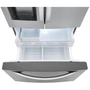  LG 33-inch, 24.5 cu.ft. French 3-Door Refrigerator with Water and Ice Dispensing System LRFXS2503S IMAGE 9