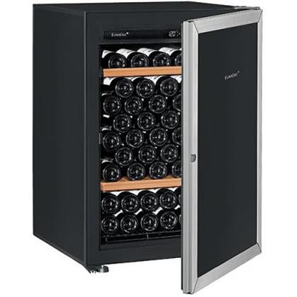 EuroCave 74-bottle Freestanding Wine Cooler V-PREM-S PP Silver IMAGE 1