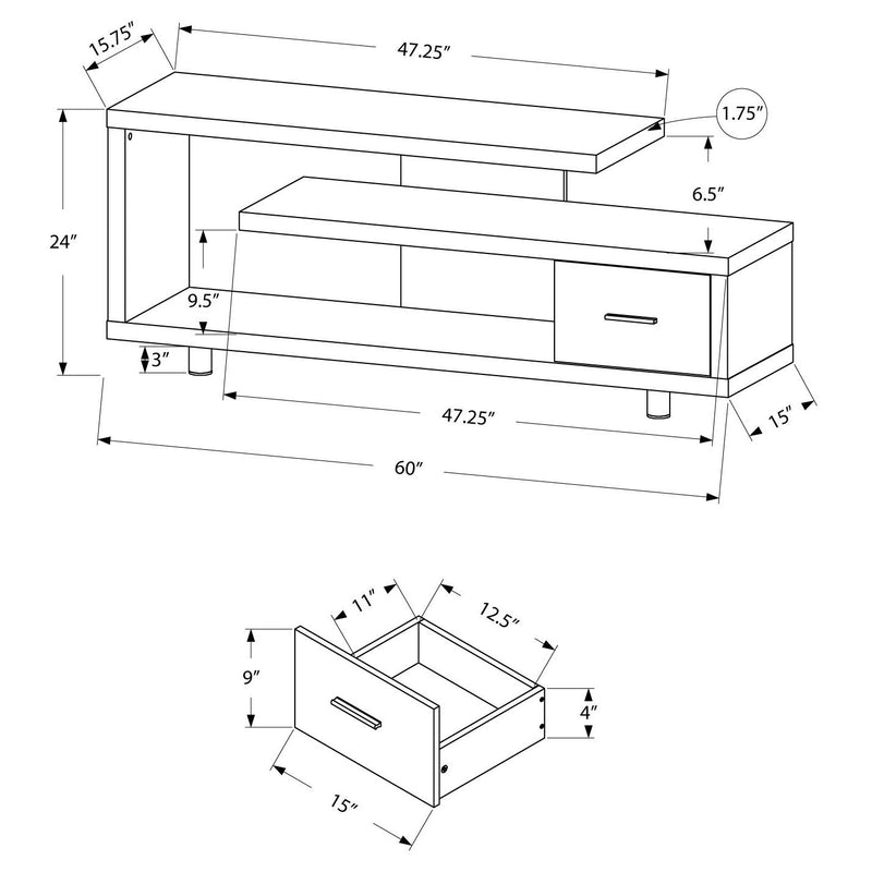 Germain Larivière TV Stands Media Consoles and Credenzas 270879 IMAGE 3