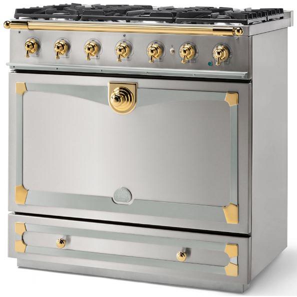 La Cornue 36-inch Freestanding Dual-Fuel Range C9IF