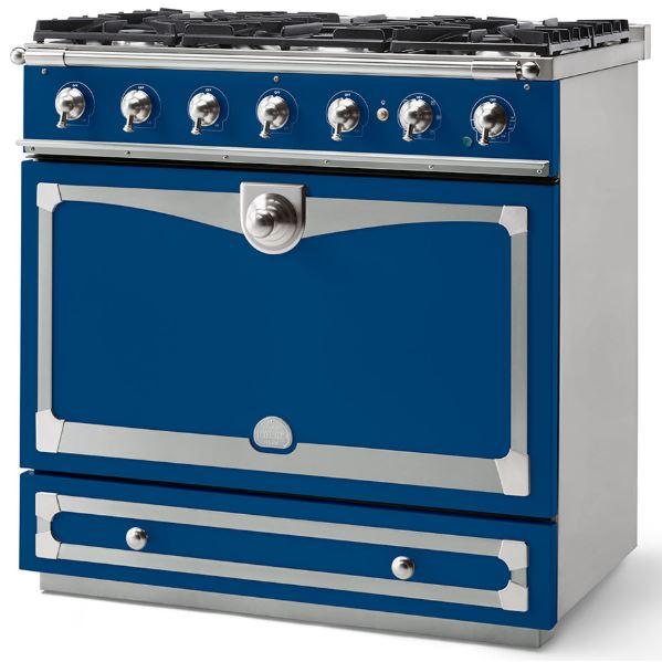 La Cornue 36-inch Freestanding Dual-Fuel Range C9RN IMAGE 1