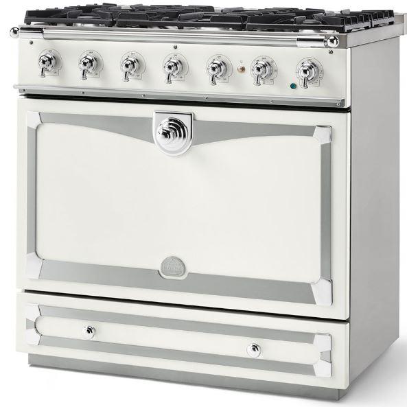 La Cornue 36-inch Freestanding Dual-Fuel Range C9WP IMAGE 1