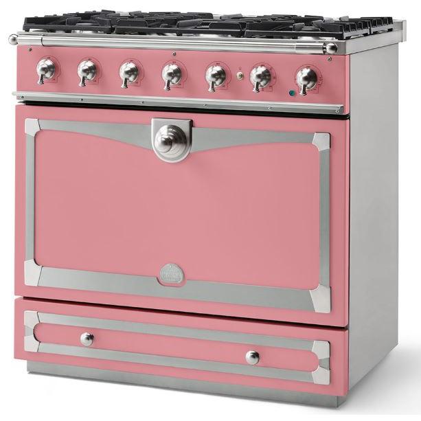 La Cornue 36-inch Freestanding Dual-Fuel Range C9TN IMAGE 1