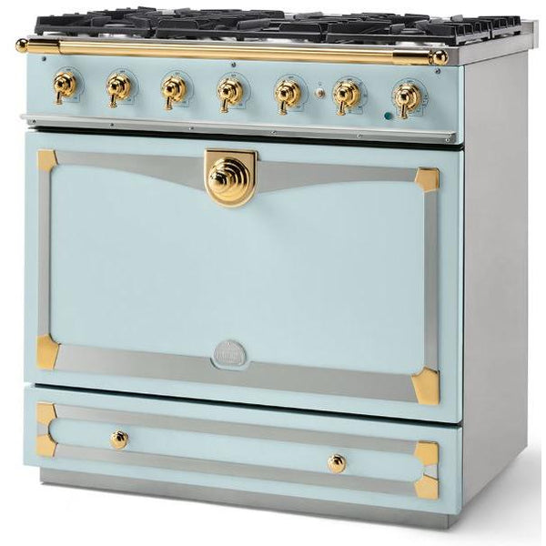 La Cornue 36-inch Freestanding Dual-Fuel Range C9QF IMAGE 1