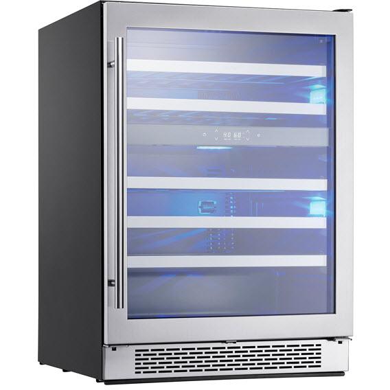 Zephyr 45-Bottle Presrv™ Series Wine Cooler with PreciseTemp™ PRW24C02BG IMAGE 2