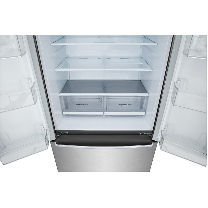  LG 33-inch, 19 cu.ft. Counter-Depth French 4-Door Refrigerator LRMNC1803S IMAGE 11