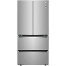  LG 33-inch, 19 cu.ft. Counter-Depth French 4-Door Refrigerator LRMNC1803S IMAGE 1
