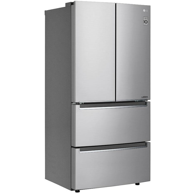  LG 33-inch, 19 cu.ft. Counter-Depth French 4-Door Refrigerator LRMNC1803S IMAGE 3