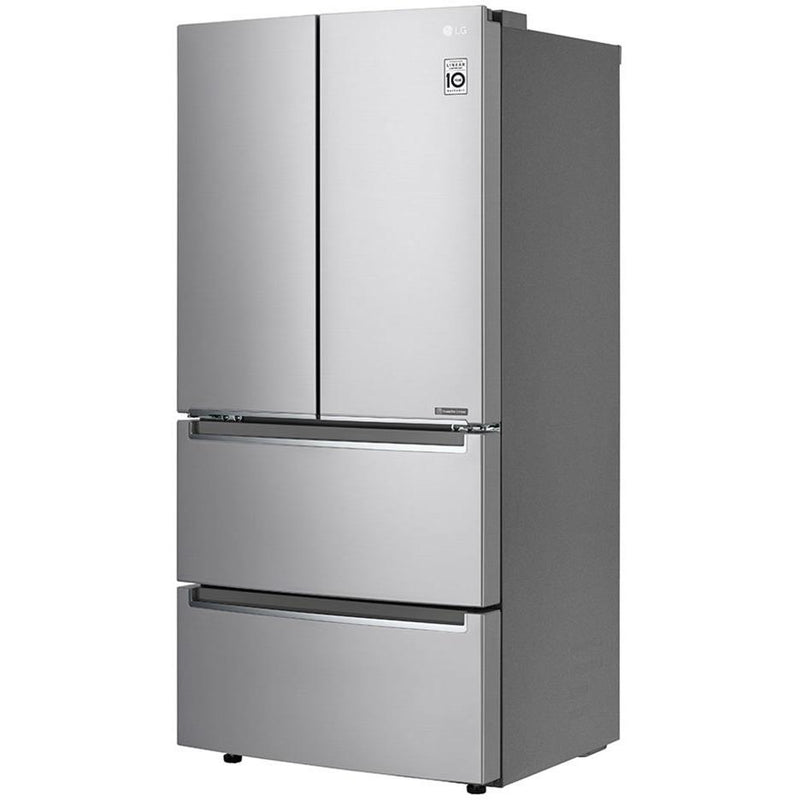  LG 33-inch, 19 cu.ft. Counter-Depth French 4-Door Refrigerator LRMNC1803S IMAGE 4