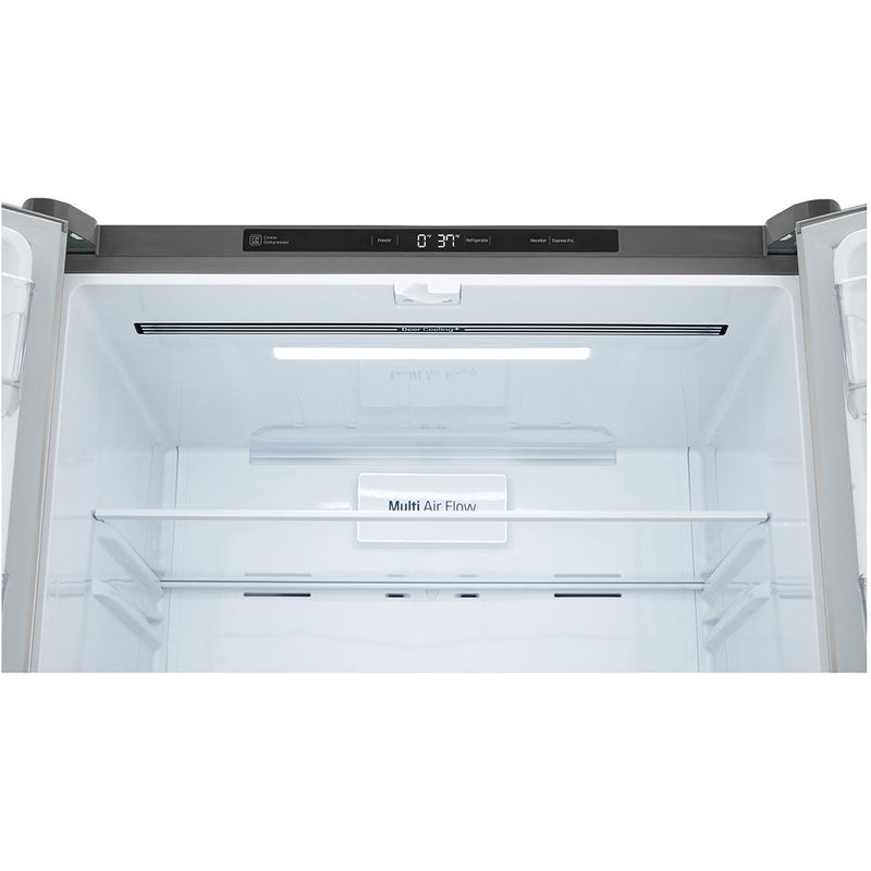  LG 33-inch, 19 cu.ft. Counter-Depth French 4-Door Refrigerator LRMNC1803S IMAGE 9