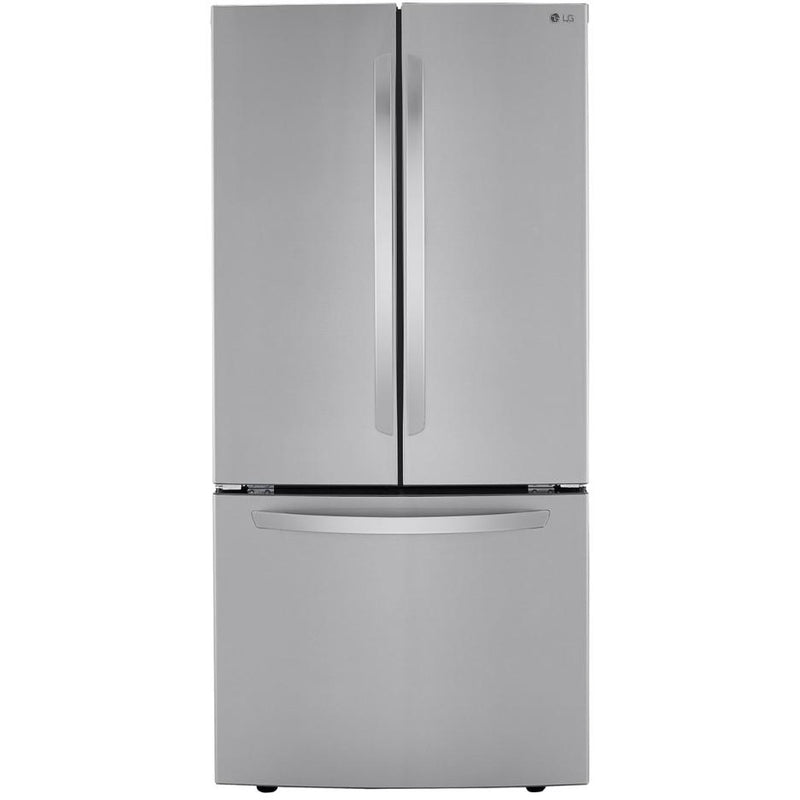  LG 33-inch, 25 cu.ft. Freestanding French Door Refrigerator with Interior Ice Maker LRFCS2503S IMAGE 1