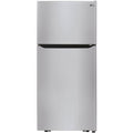  Couleur_Acier inoxydable  -- LG 30 inch, 20.2 cu.ft. Freestanding Top Freezer Refrigerator with Smart Diagnosis™ IMAGE 1