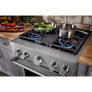  KitchenAid 30-inch Freestanding Dual Fuel Range with Even-Heat™ True Convection KFDC500JSS IMAGE 14