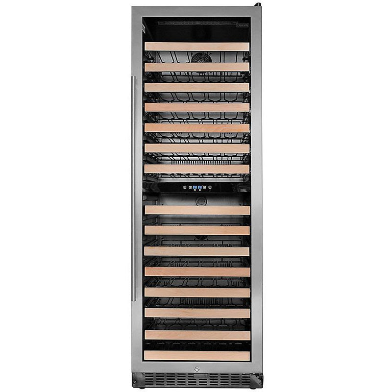 Cavavin 155-Bottle Classika Series Wine Cellar with 2 Temperature Zones C-155WDZ-V4 IMAGE 2