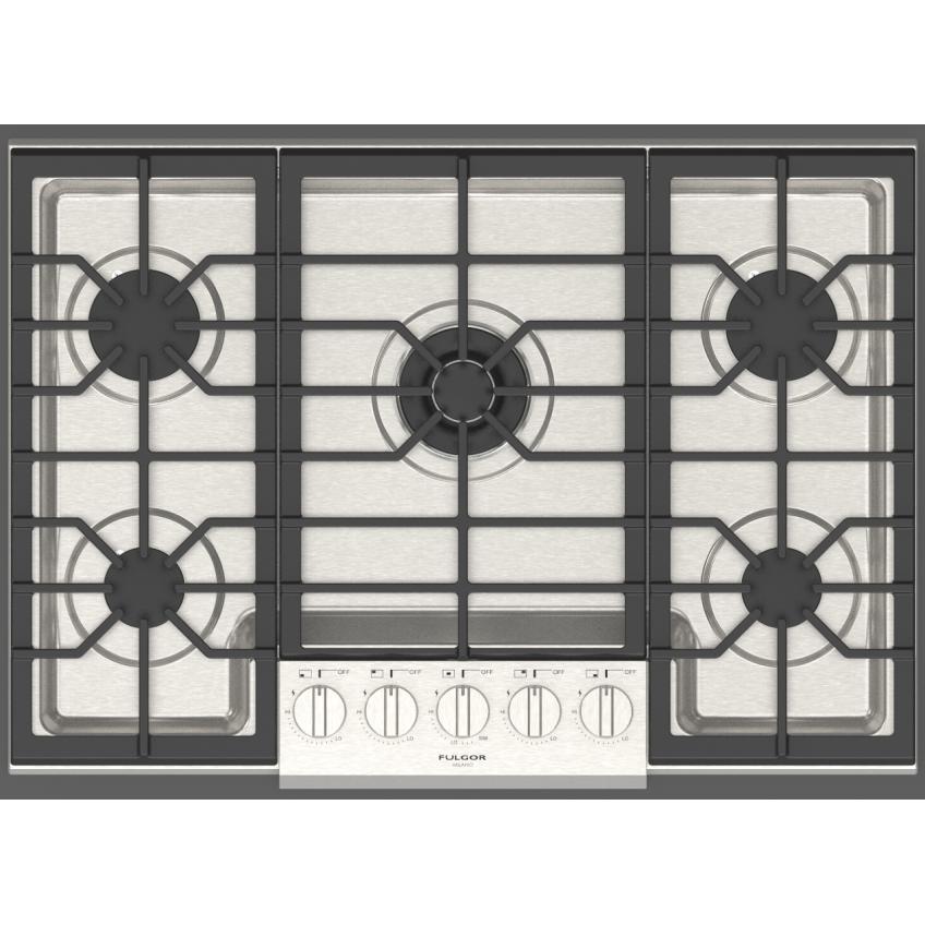 Fulgor Milano 400 Series 30" Pro Gas Cooktop - Stainless