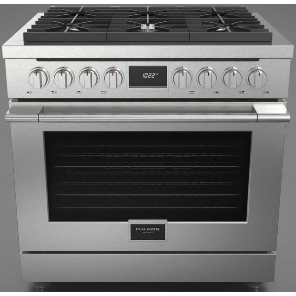 Fulgor Milano 36-inch Freestanding Dual Fuel Range F4PDF366S1 IMAGE 1